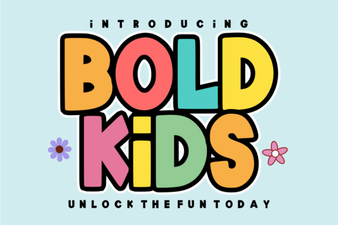 Bold Fonts for Kids: Creative Projects & Design Ideas