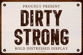 Clean and Strong: the Power of Bold Font Design