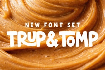 Typography Projects: Using the Trup & Tomp Font