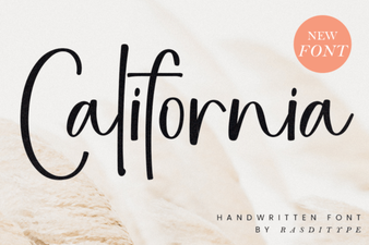 California Font Design for Modern Projects