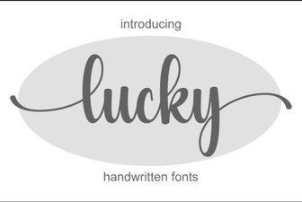 Lucky Font Styles for Creative Design Projects