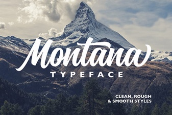 The Montana Font for Bold Creative Projects