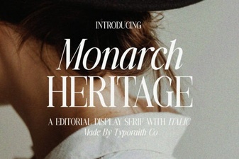 Monarch Heritage Font for Your Design Projects